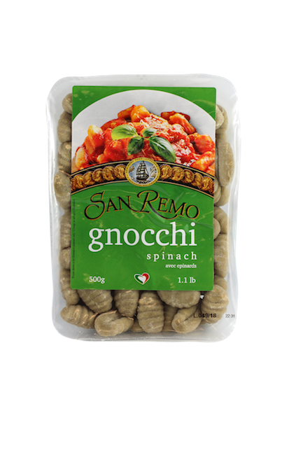 SAN REMO GNOCCHI W/ SPINACH
