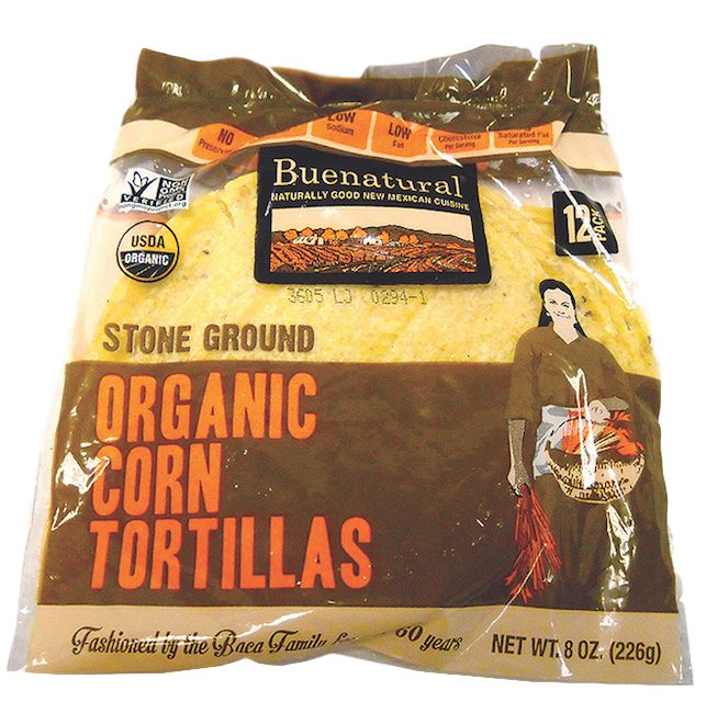 BUENATURAL ORGANIC CORN TORTILLAS