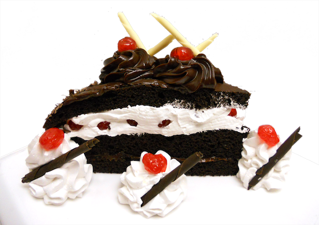 MARKET MADE BLACK FOREST CHEESECAKE SLICE