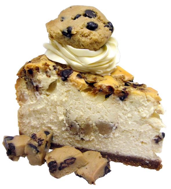 MARKET MADE CHOCOLATE CHIP COOKIE DOUGH CHEESECAKE SLICE