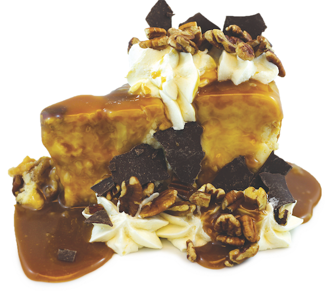 MARKET MADE CARAMEL PECAN CHEESECAKE SLICE
