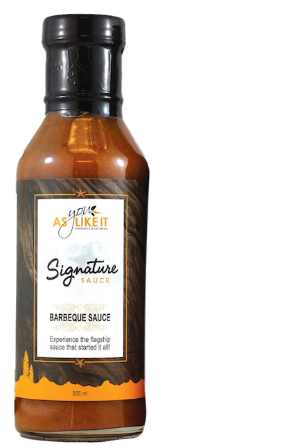 AS YOU LIKE IT SIGNATURE BBQ SAUCE