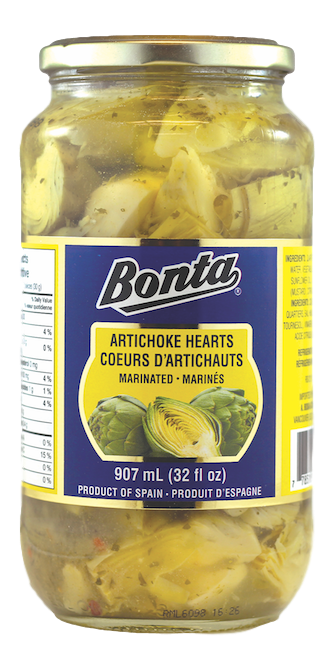 BONTA MARINATED ARTICHOKE HEARTS