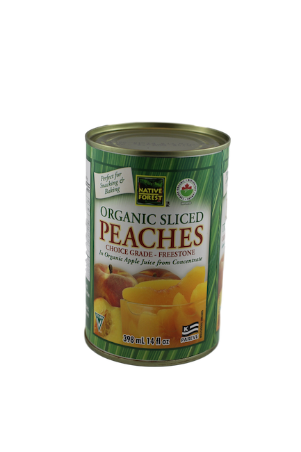 NATIVE FOREST ORGANIC SLICED PEACHES