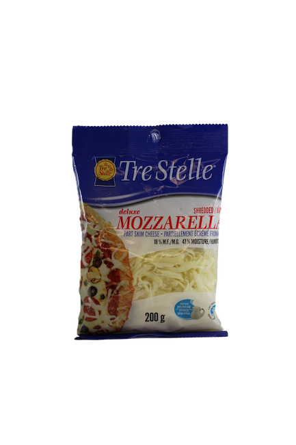 TRE STELLE MOZZARELLA SHREDDED