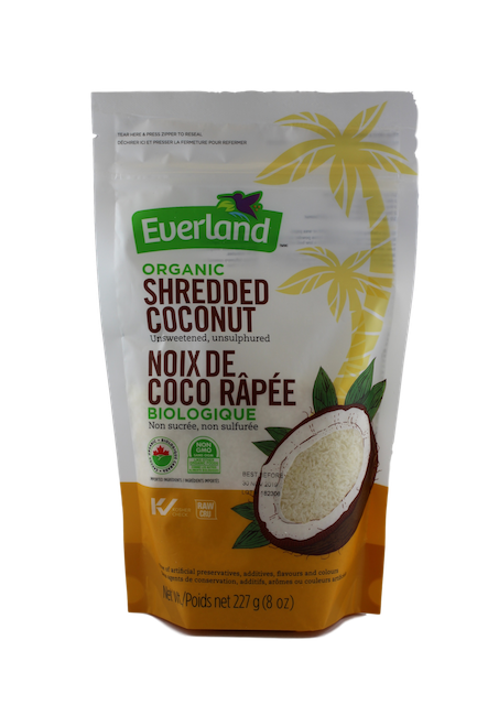 EVERLAND ORGANIC SHREDDED COCONUT