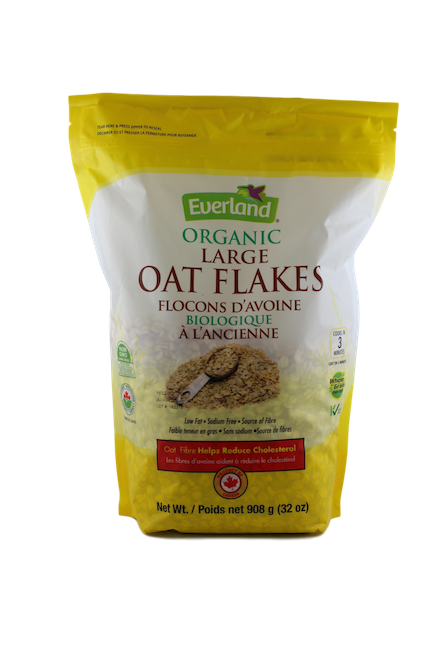 EVERLAND ORGANIC LARGE OAT FLAKES