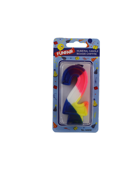 FUNFAIR CANDLE NUMBER 2