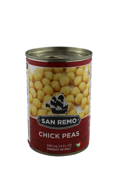 SAN REMO NO SALT ADDED CHICK PEAS