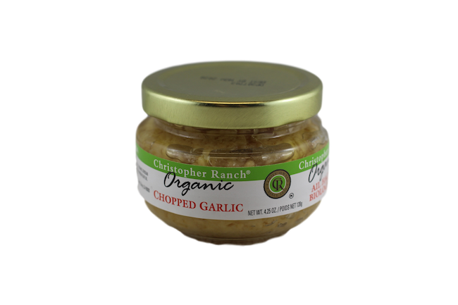CHRISTOPHER RANCH ORGANIC CHOPPED GARLIC