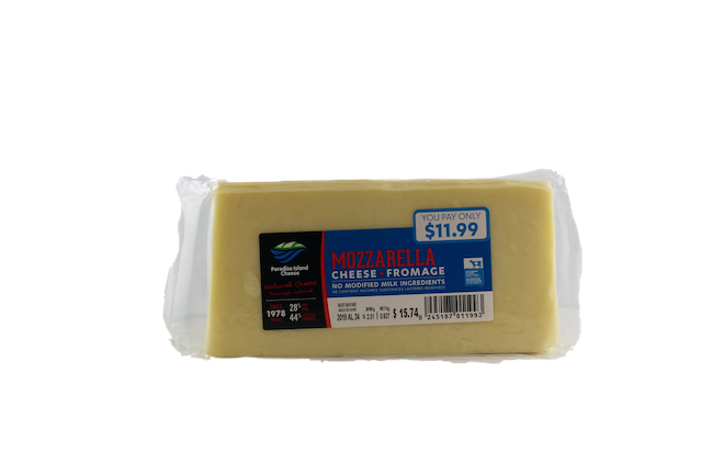 PARADISE ISLAND MOZZARELLA CHEESE LARGE