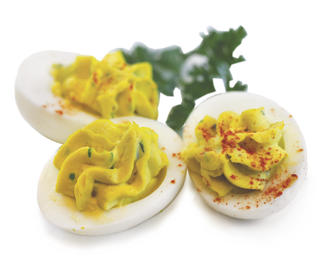 DEVILLED EGGS