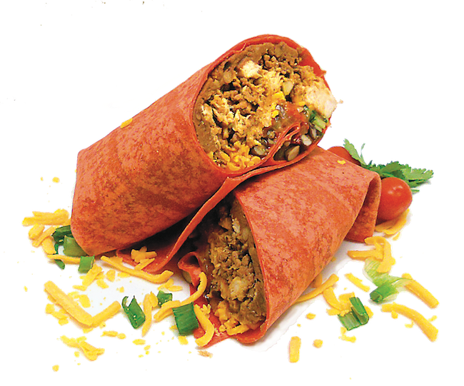 MARKET BEEF & CHICKEN BURRITO