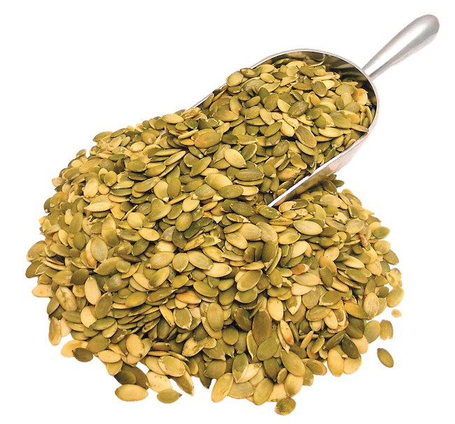 PUMPKIN SEEDS ORGANIC SALTED ROASTED