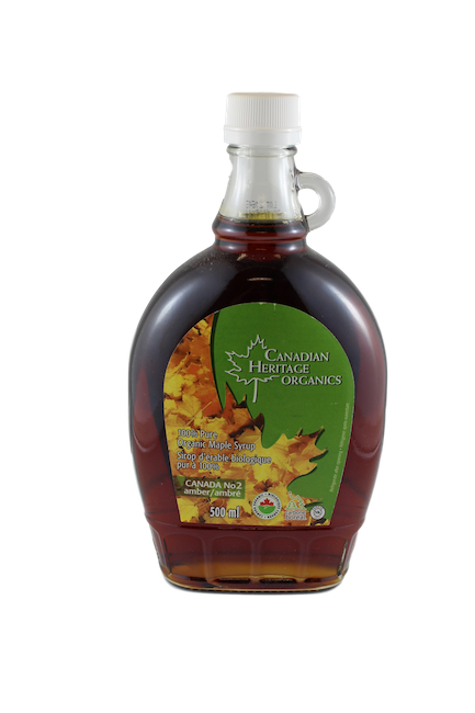 CANADIAN HERITAGE ORGANIC MAPLE SYRUP DARK