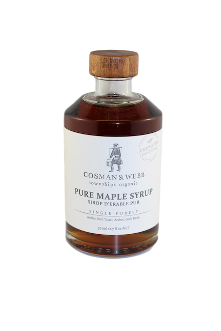 COSMAN & WEBB ORGANIC PURE MAPLE SYRUP NO 1 MEDIUM
