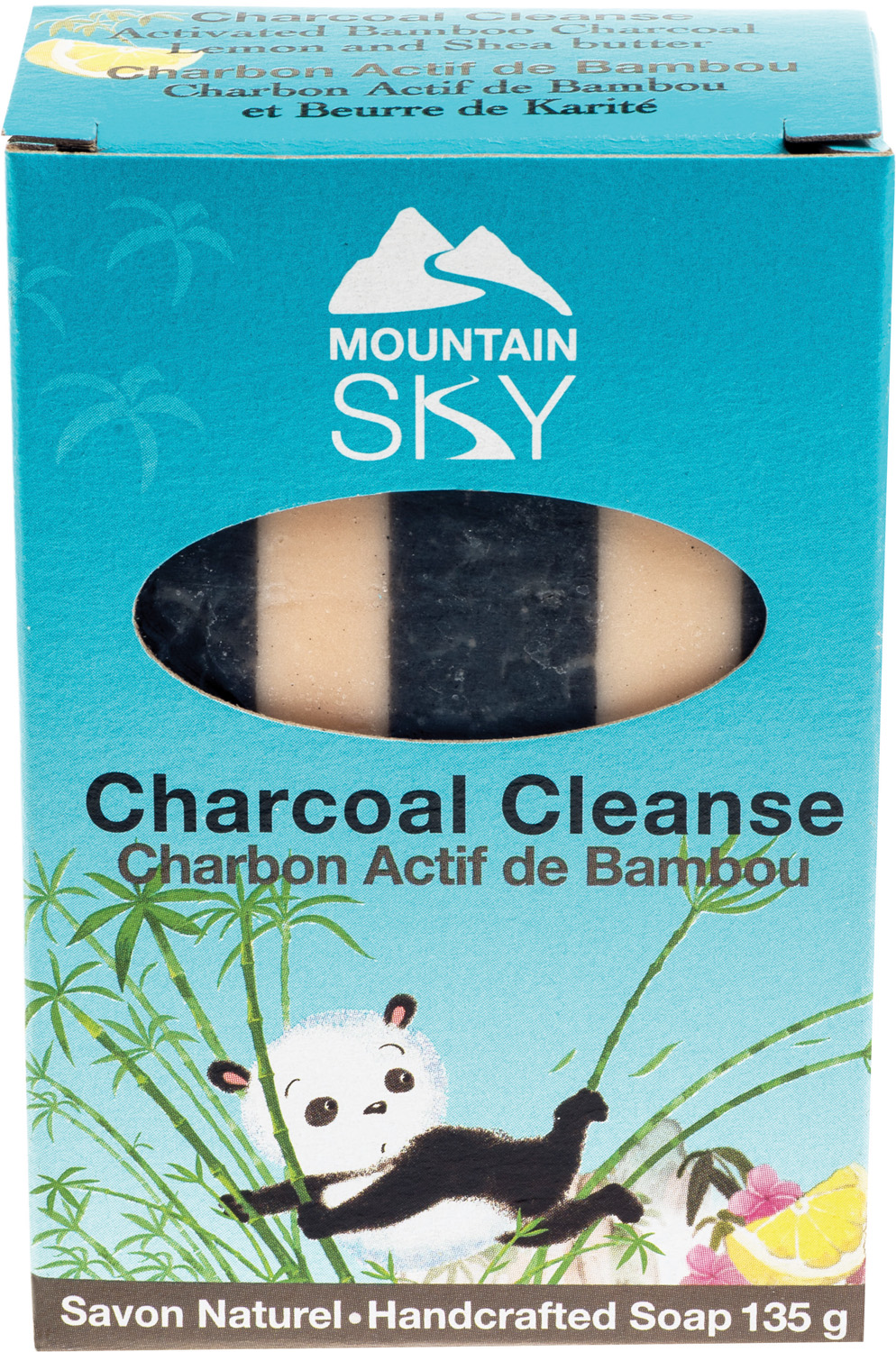 MOUNTAIN SKY CHARCOAL CLEANSE SOAP BAR