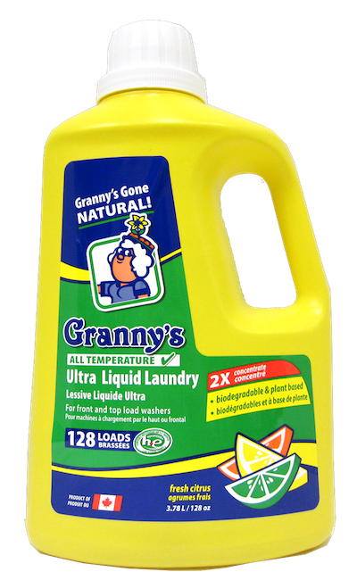 GRANNYS 2X ULTRA LIQUID LAUNDRY CITRUS SCENT