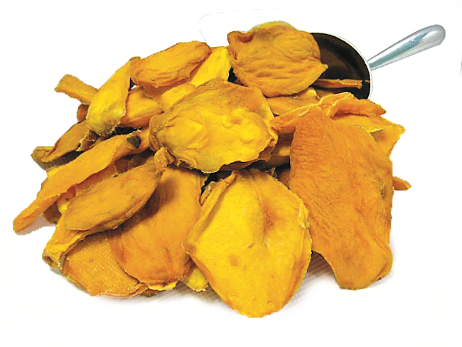 MANGO SLICES DRIED UNSULPHURED