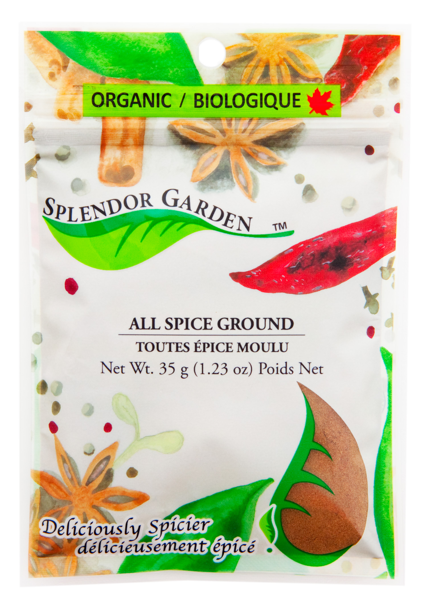 SPLENDOR GARDEN ORGANIC ALL SPICE GROUND