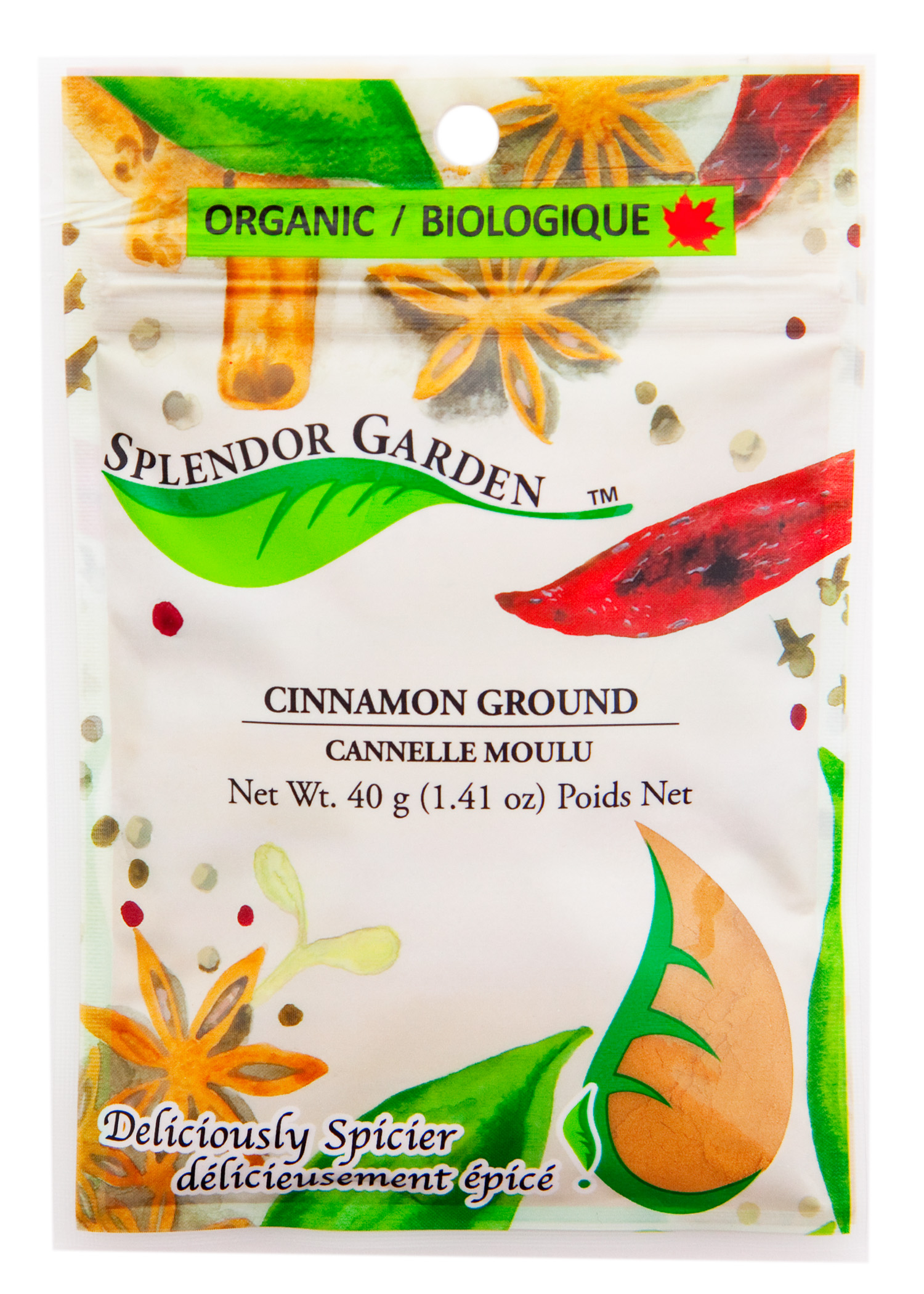 SPLENDOR GARDEN ORGANIC CINNAMON GROUND