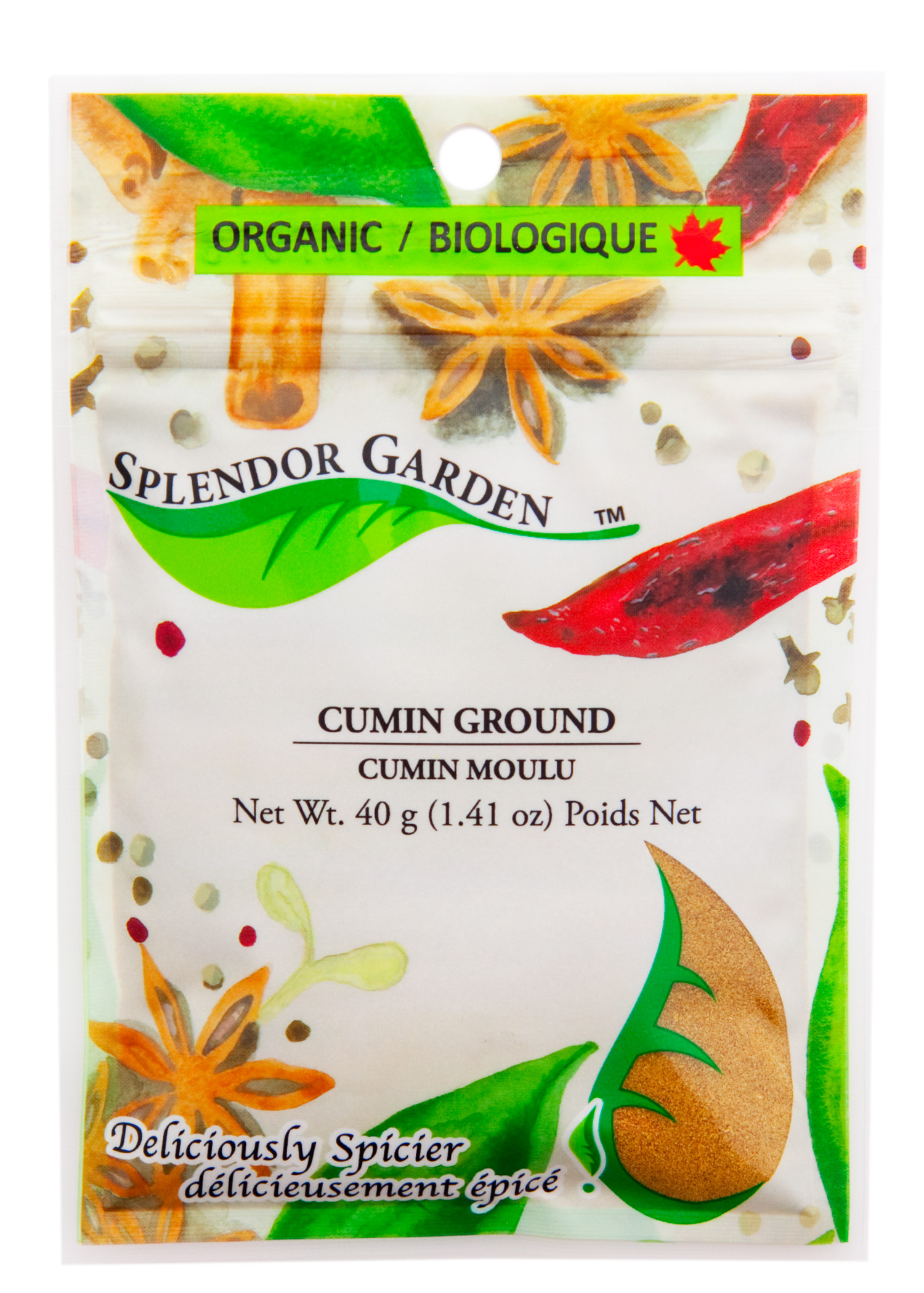SPLENDOR GARDEN ORGANIC CUMIN GROUND