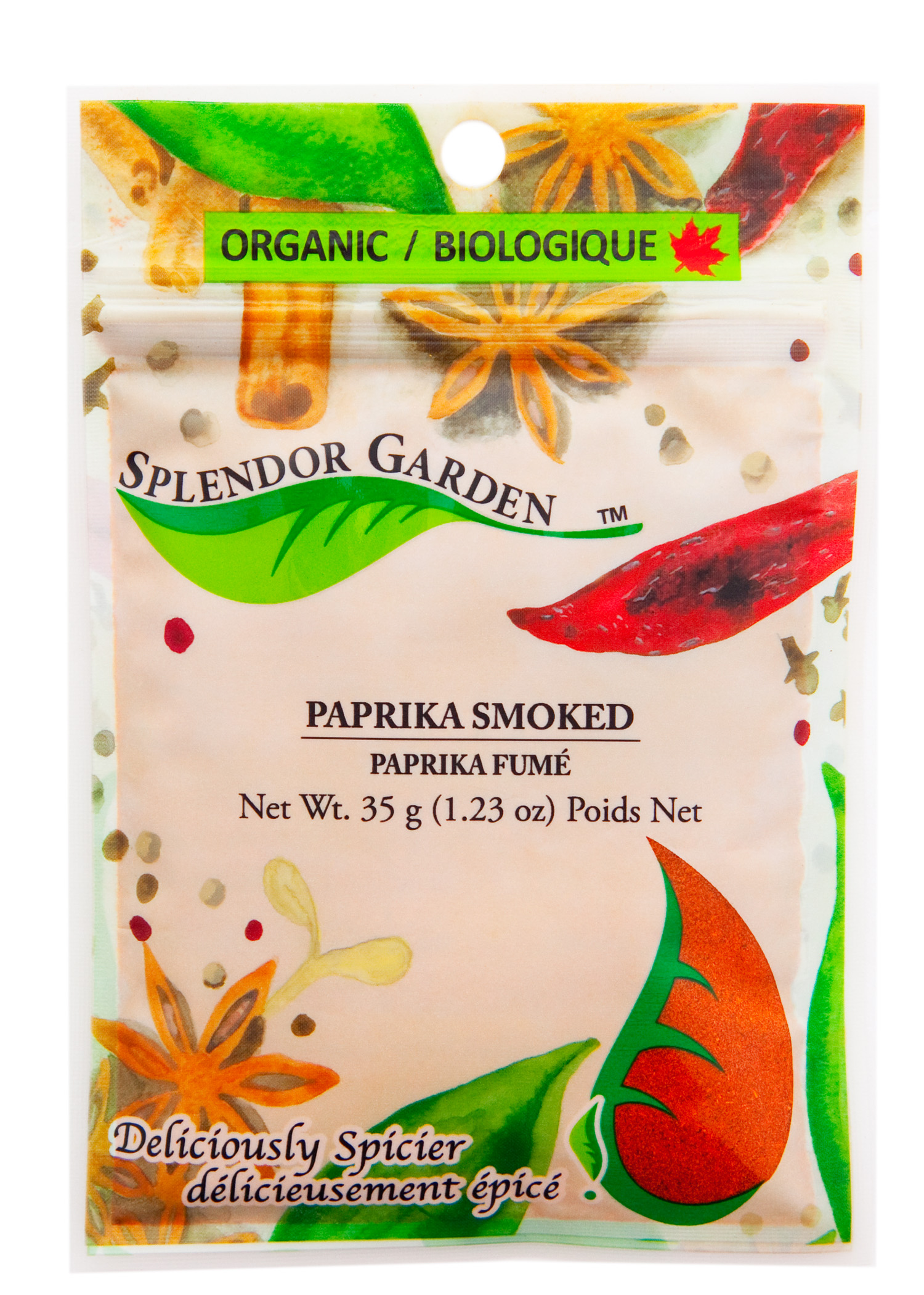 SPLENDOR GARDEN ORGANIC PAPRIKA SMOKED