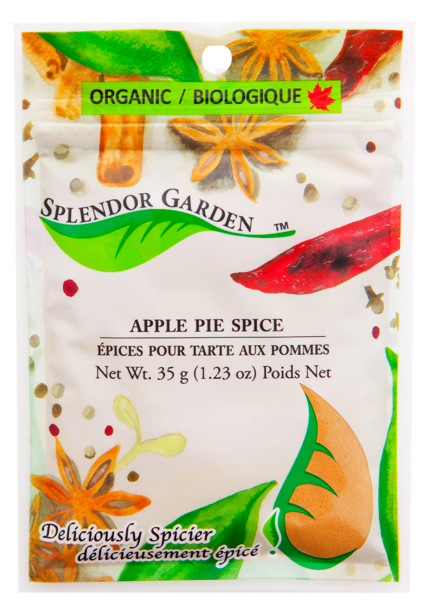 SPLENDOR GARDEN ORGANIC APPLE PIE SPICE