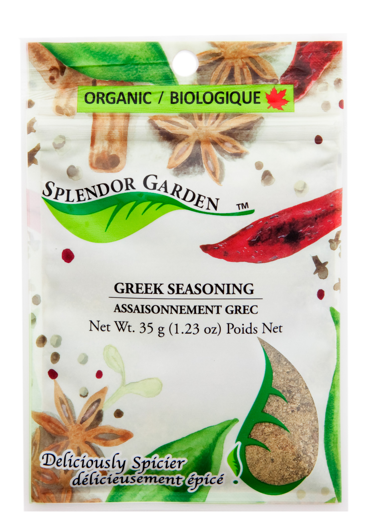 SPLENDOR GARDEN ORGANIC GREEK SEASONING