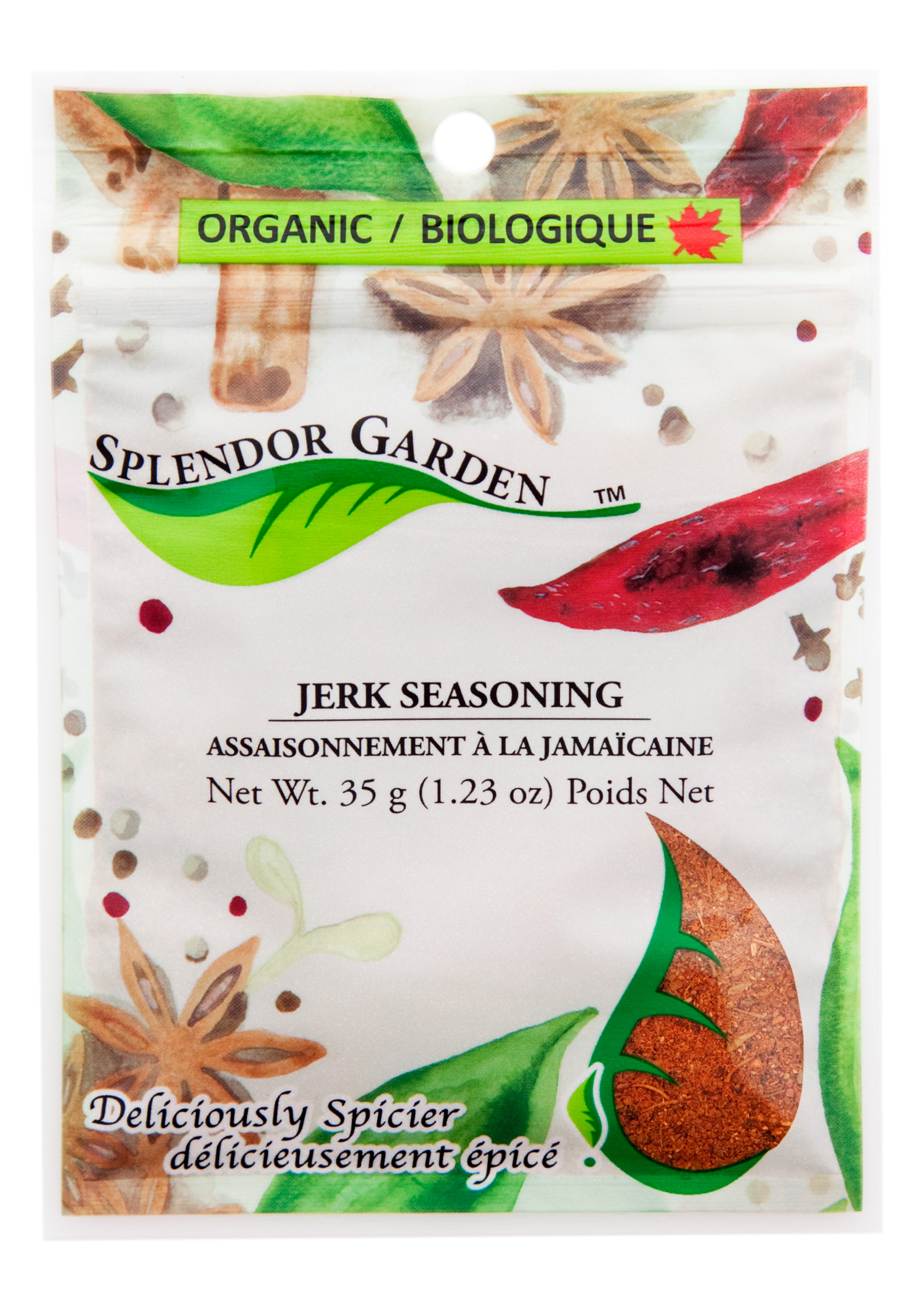SPLENDOR GARDEN ORGANIC JERK SEASONING