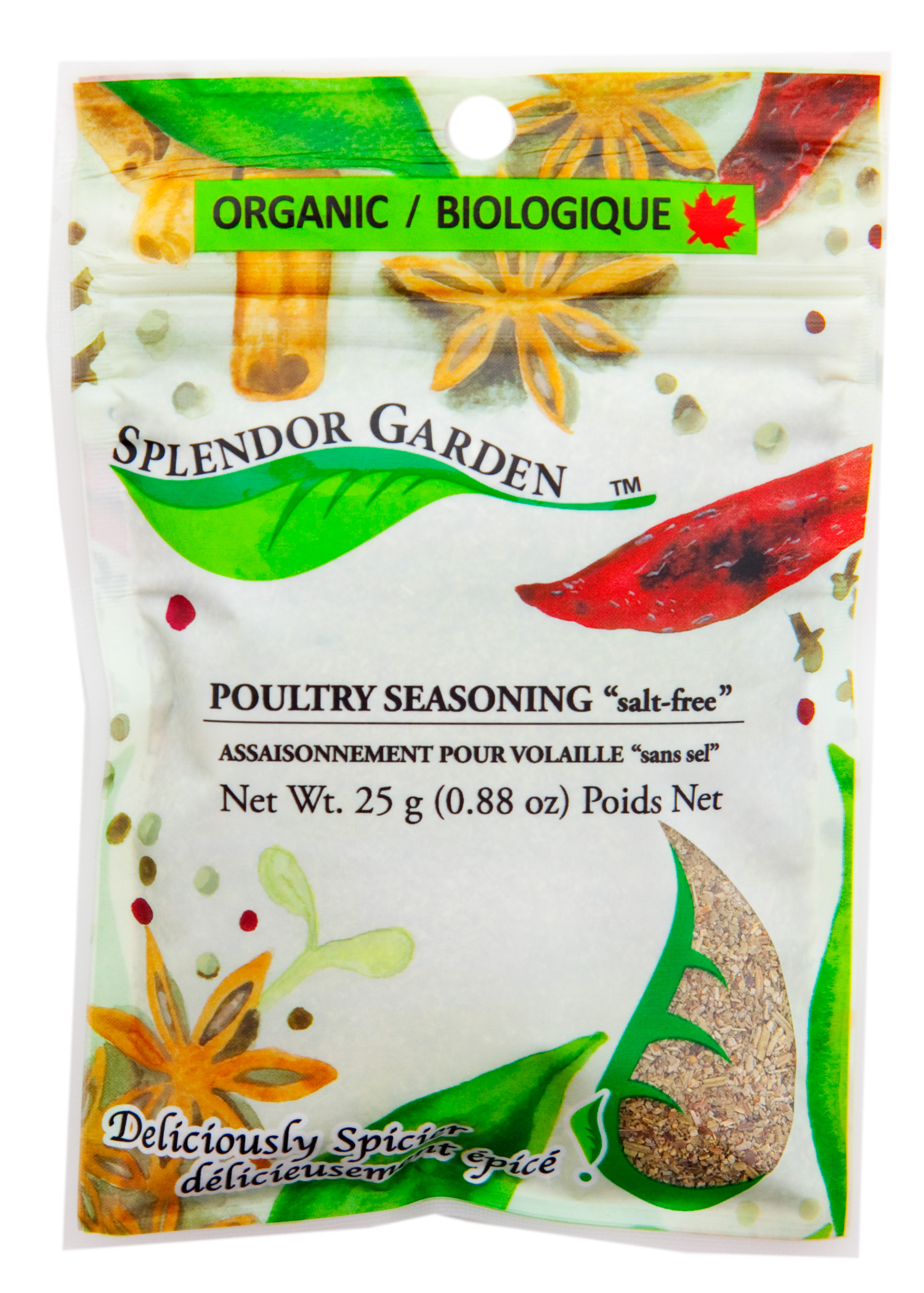 SPLENDOR GARDEN ORGANIC POULTRY SEASONNING