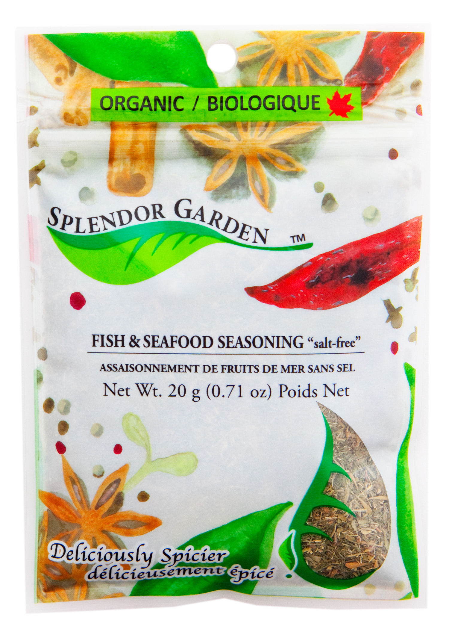 SPLENDOR GARDEN ORGANIC SEAFOOD SEASONNING