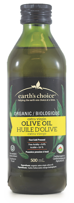 EARTH'S CHOICE ORGANIC EXTRA VIRGIN OLIVE OIL
