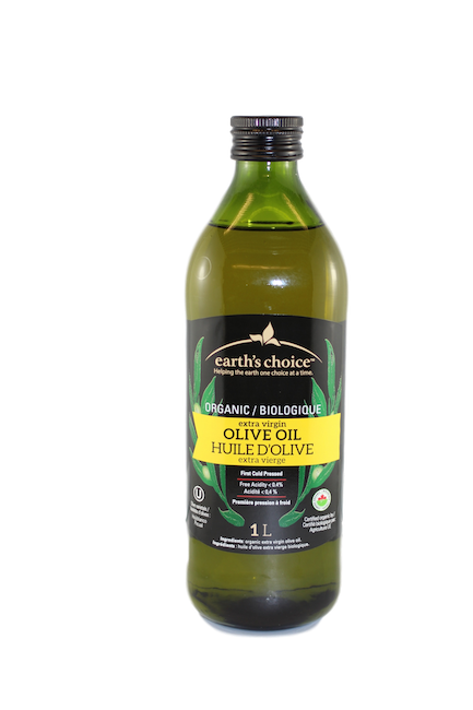 EARTH'S CHOICE ORGANIC EXTRA VIRGIN OLIVE OIL