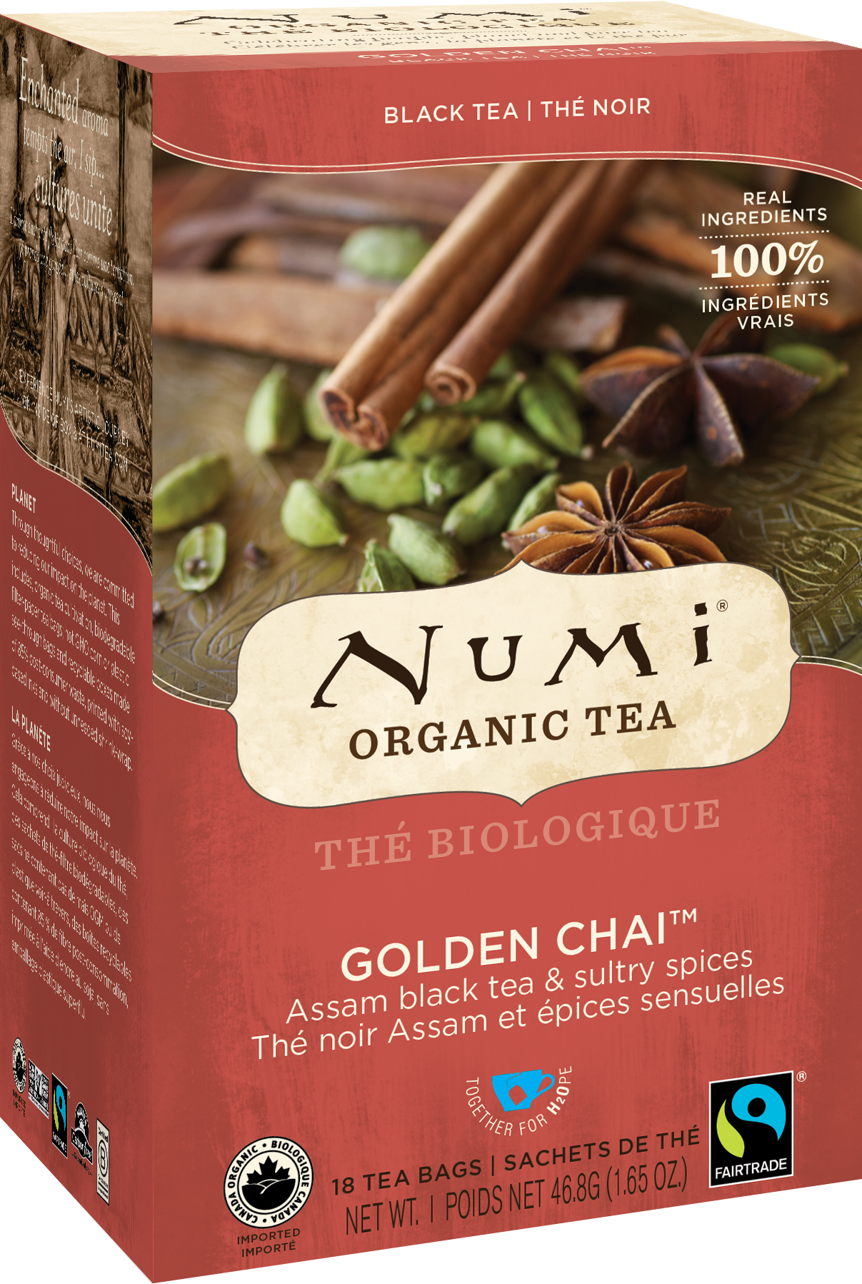NUMI ORGANIC GOLDEN CHAI BLACK TEA