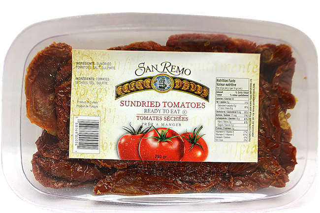 SAN REMO SUNDRIED TOMATOES