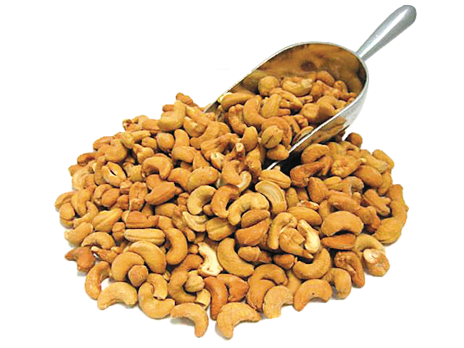 CASHEWS ORGANIC WHOLE ROASTED SALTED