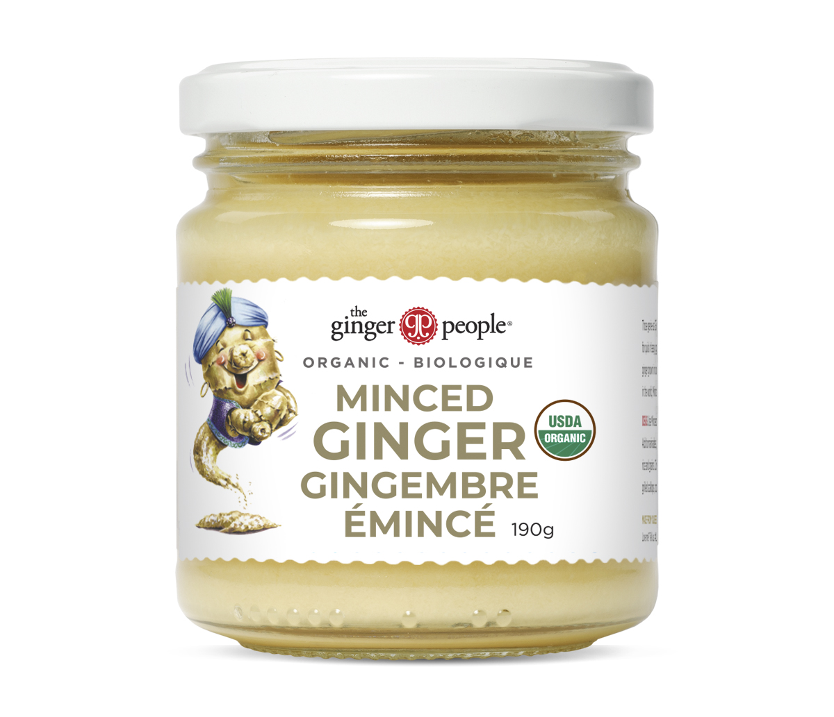 THE GINGER PEOPLE ORGANIC MINCED GINGER