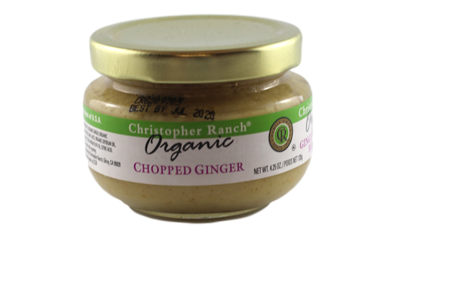 CHRISTOPHER RANCH ORGANIC CHOPPED GINGER