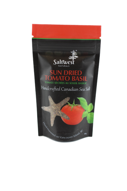 SALTWEST TOMATO BASIL SEA SALT