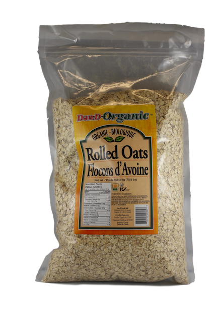 DAN D ORGANIC ROLLED OATS