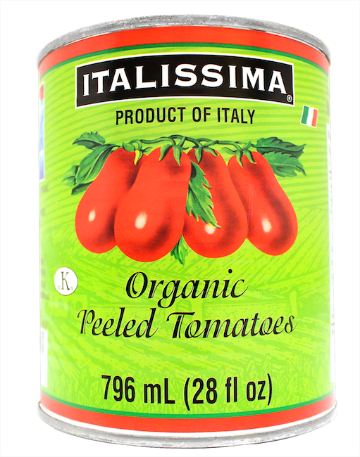 ITALISSIMA ORGANIC PEELED TOMATOES