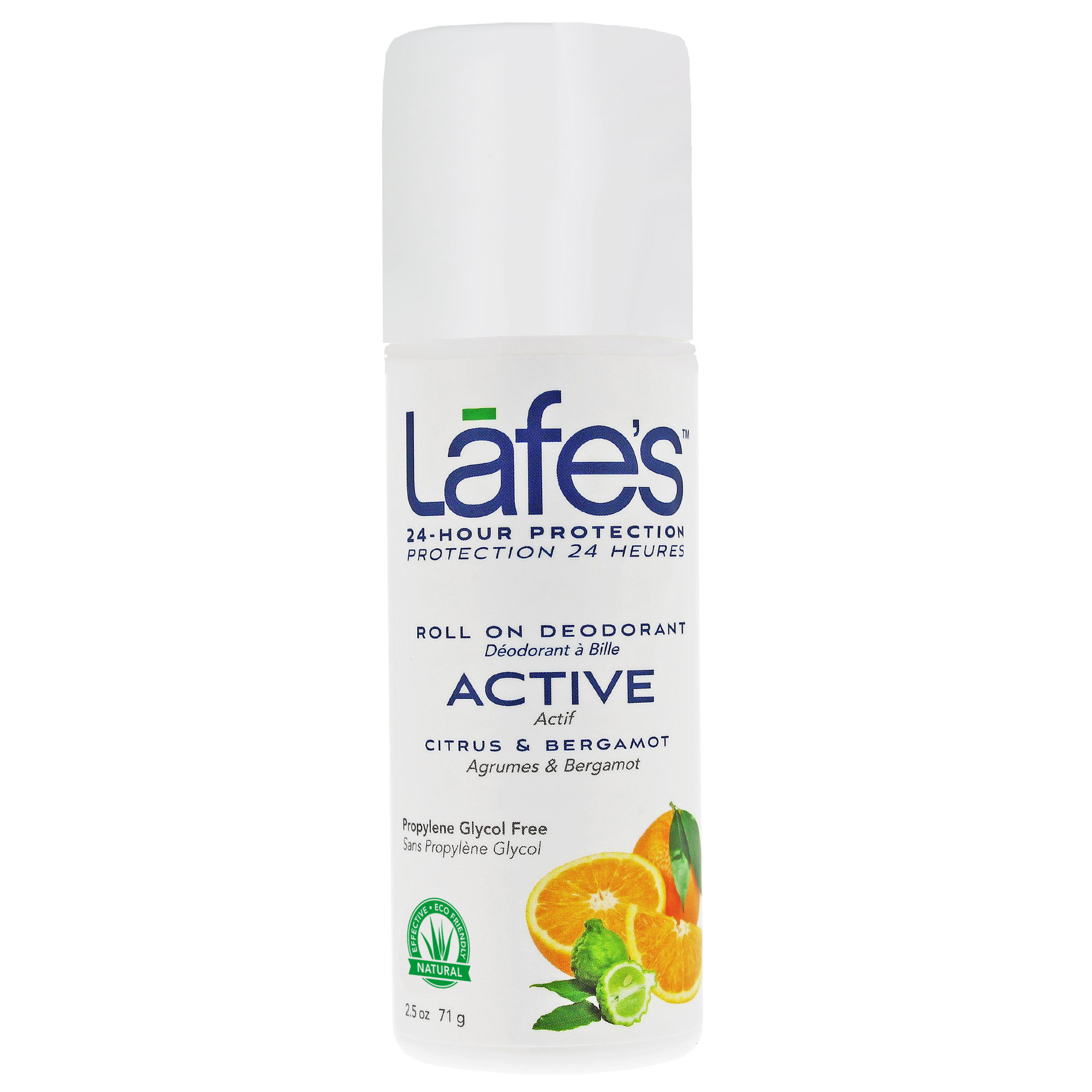 LAFES ROLL ON DEODORANT CITRUS & BERGAMOT