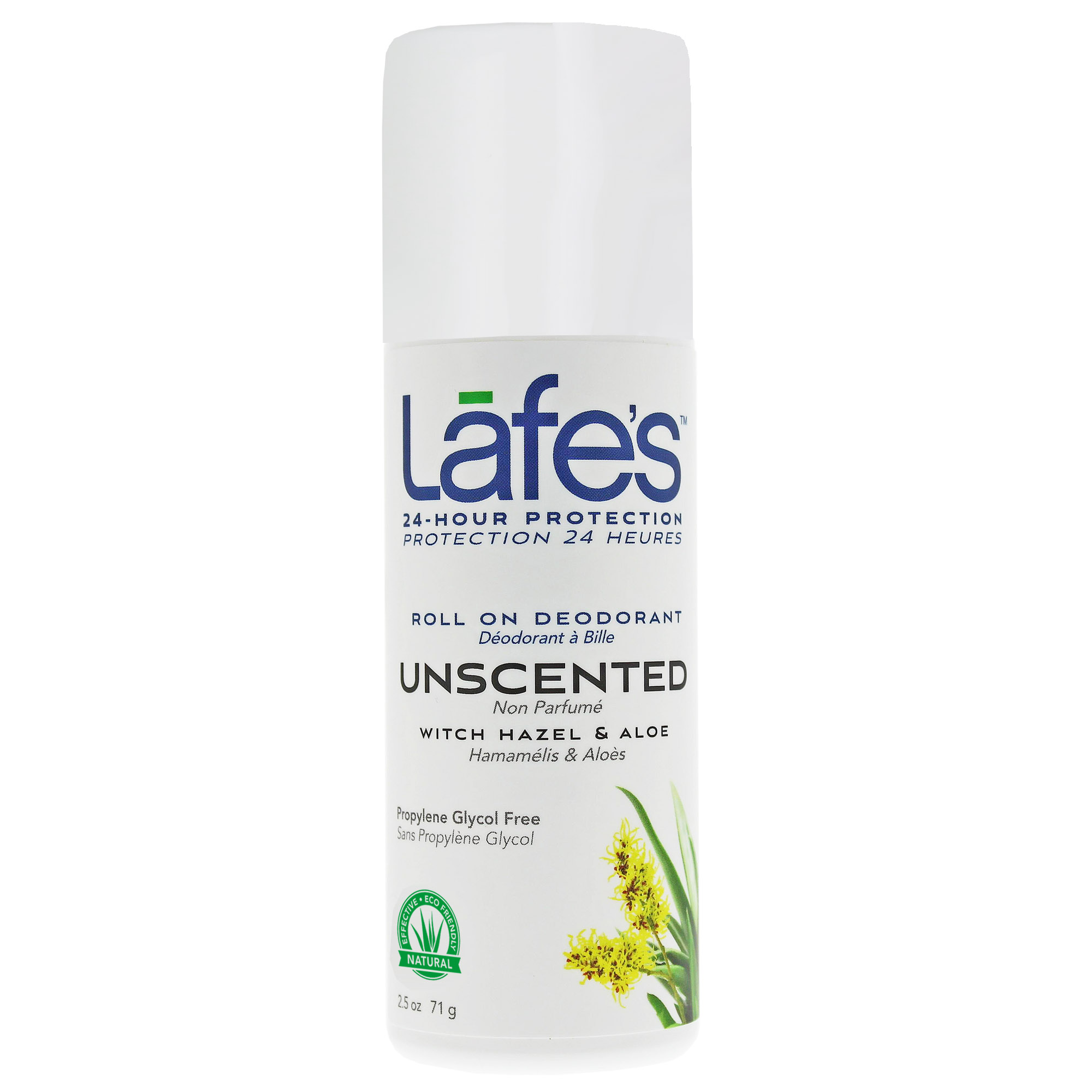 LAFES HEMP OIL DEODORANT UNSCENTED