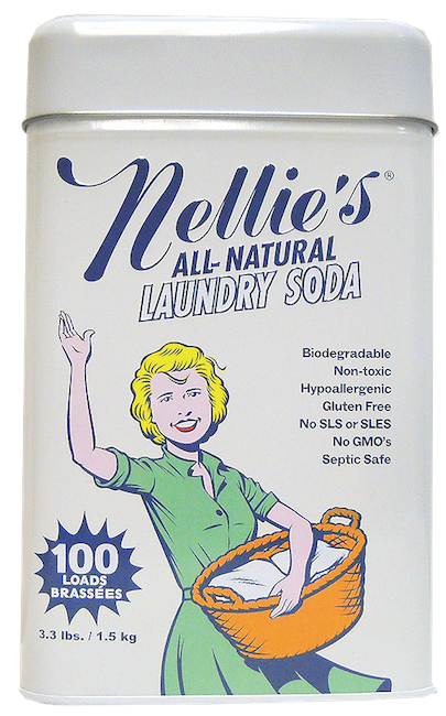NELLIES ALL NATURAL LAUNDRY SODA 100 LOADS