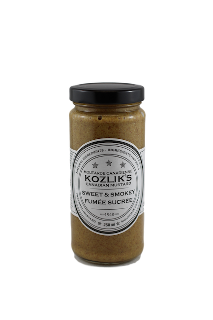KOZLIK'S SWEET & SMOKEY CANADIAN MUSTARD