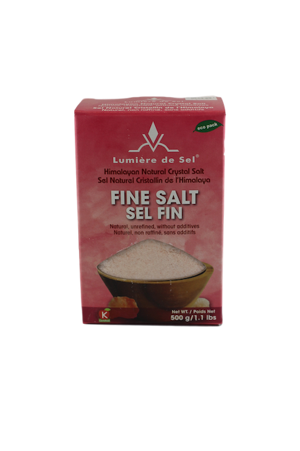 ECOIDEAS LUMIERE DE SEL HIMALAYAN NATURAL CRYSTAL FINE SALT