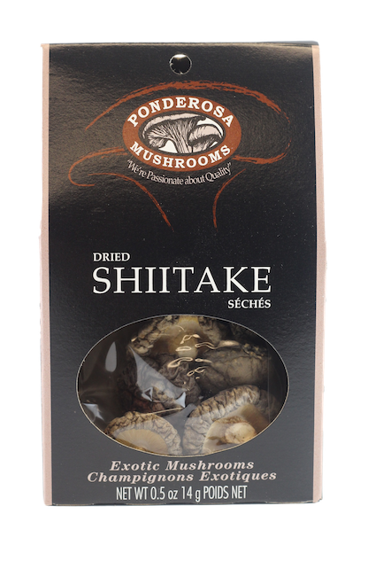 PONDEROSA MUSHROOMS DRIED SHIITAKE