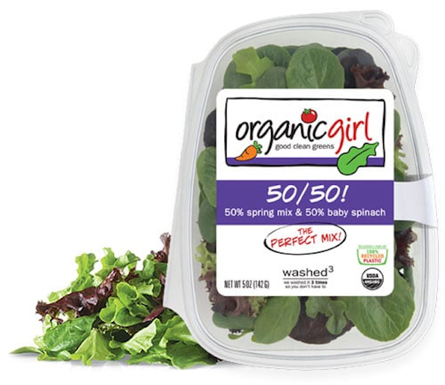 ORGANIC GIRL 50/50 SALAD MIX
