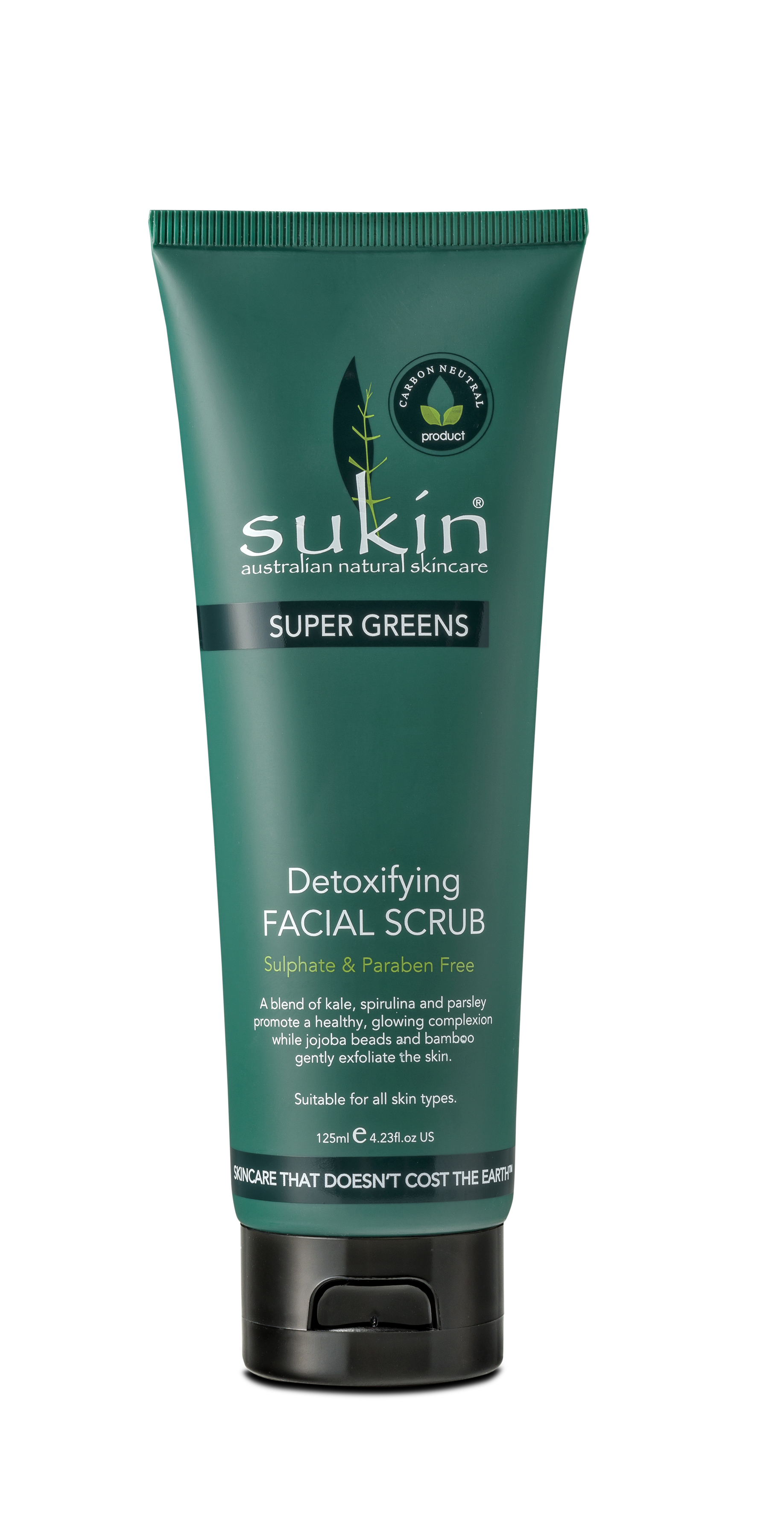 SUKIN SUPER GREENS DETOXIFYING FACIAL SCRUB